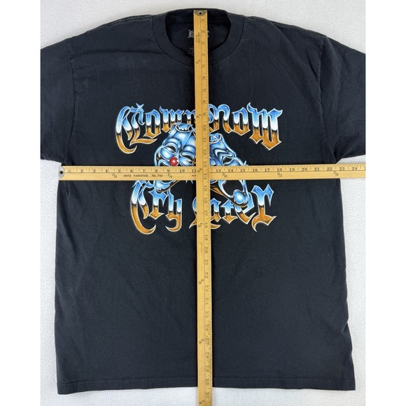 Clown Now Cry Later Size XL Foos Gone Wild Graphic T-Shirt Black - Picture 2 of 6